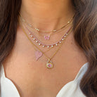 Diamond &amp; Tourmaline Pendant Necklace

14K Yellow Gold
0.08 Diamond Carat Weight
0.78" Tourmaline Carat Weight
16-18" Adjustable Length