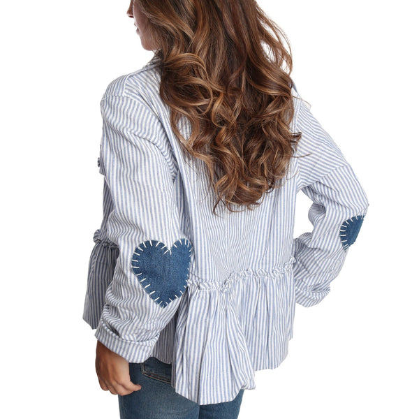 ジャケット・アウター JENNY RIBBON CUFFS JACKET Bibiy. Bibiy. JENNY RIBBON CUFFS JACKET
