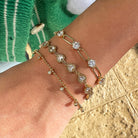 CZ Heart Chain Bracelet

Yellow Gold Plated
Hearts: 0.25" Wide
6.5-8" Adjustable Length

While supplies last. All Deals Of The Day sales are FINAL SALE.