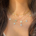 Pave CZ 5 Heart Station Necklace

White Gold Plated
Hearts: 0.35" Long X 0.31" Wide
16-20" Adjustable Length

While supplies last. All Deals Of The Day sales are FINAL SALE.