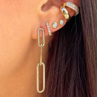 Diamond Double Cuff Earring

14K Yellow Gold
0.69 Diamond Carat Weight
0.50" Wide