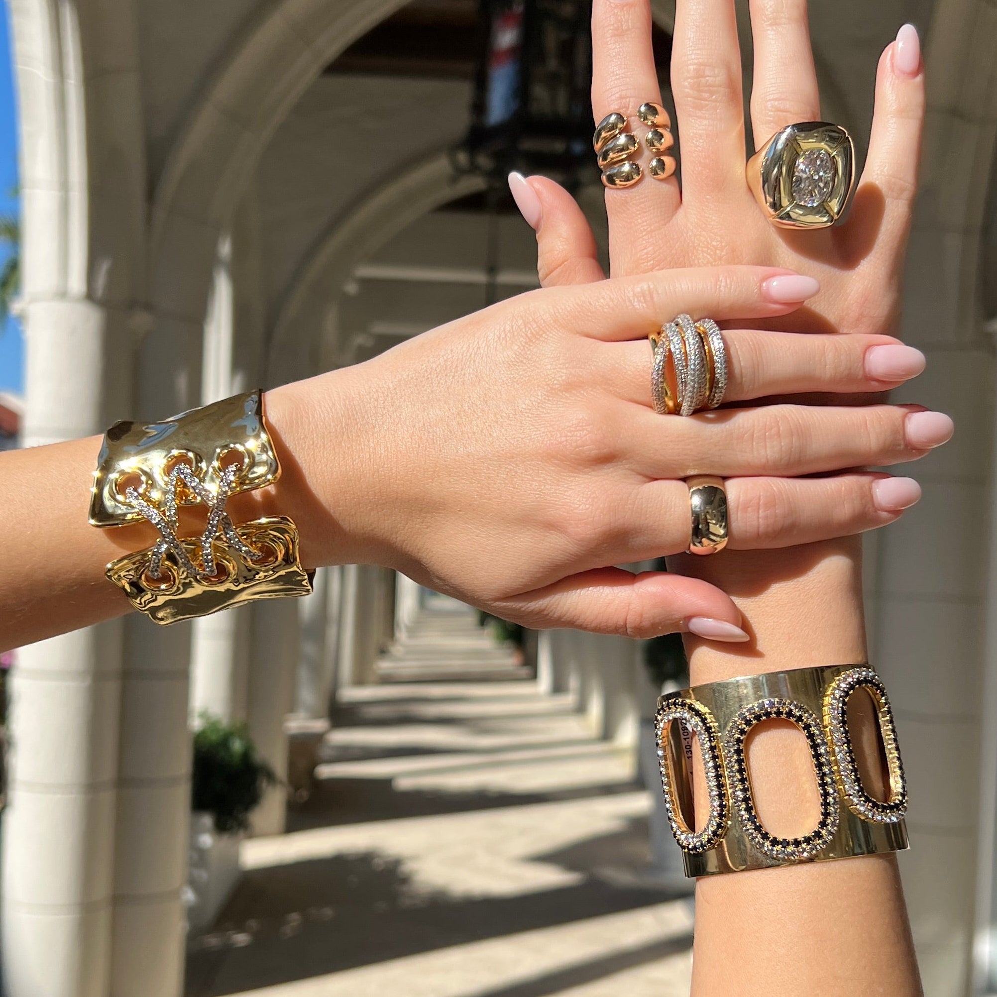 Corset Cuff Bracelet