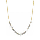 14K Lab Grown Diamond 21 Stone Georgian Style Cascade Necklace

Inspired by classic Georgian romance, seven lab-grown diamonds cascade gracefully along a delicate 14K gold chain with subtle oxidized accents. Blending vintage drama with a modern silhouette, this striking necklace adds an effortless, light-catching moment to any look.