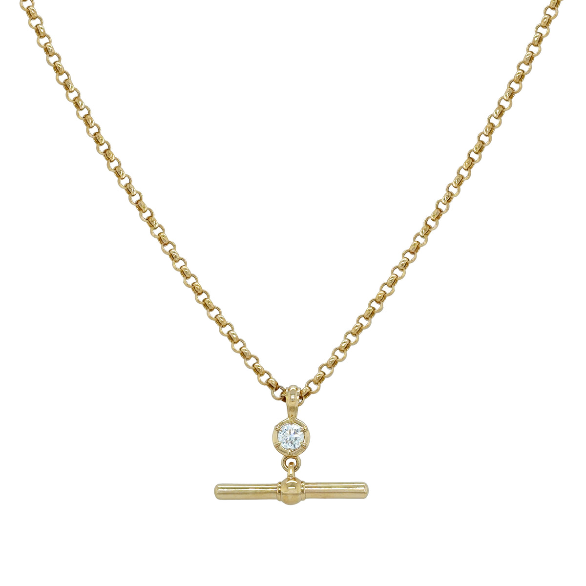 Diamond Toggle Necklace View 1