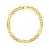 Angular Cuban Link Necklace

Yellow Gold Plated Over Stainless Steel
Links: 0.40" Wide X 0.14" Thick
16" Length