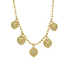 CZ Hammered 5 Heart Charm Necklace

Yellow Gold Plated
Hearts: 0.65" Wide
18-20" Adjustable Length

&nbsp;While supplies last. All Deals Of The Day sales are FINAL SALE.