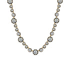 Small CZ Stone Necklace

This Small Stone Necklace features an organic shape that adds a unique touch to your jewelry collection. Its distinctive design offers a subtle yet striking sparkle, making it a refined statement piece for everyday elegance.

Yellow Gold &amp; Oxidized Plating Over Silver
CZ Stones: 4, 6 &amp; 8MM
16.5-19" Adjustable Length