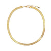 Thick Herringbone Chain Necklace

Yellow Gold Plated
16.5-18.5" Adjustable Length
0.27" Thick