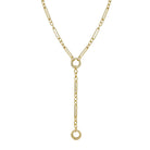 Push Clasp Lariat Chain Necklace

Elevate your style with our Chain Lariat Necklace. Crafted with a delicate chain link design, this lariat necklace is the perfect piece to wear alone or showcase your favorite charms. Make a statement and add a touch of sophistication to any outfit.

Yellow Gold Plated
15.75-17.75" Adjustable Length
5" Lariat Drop