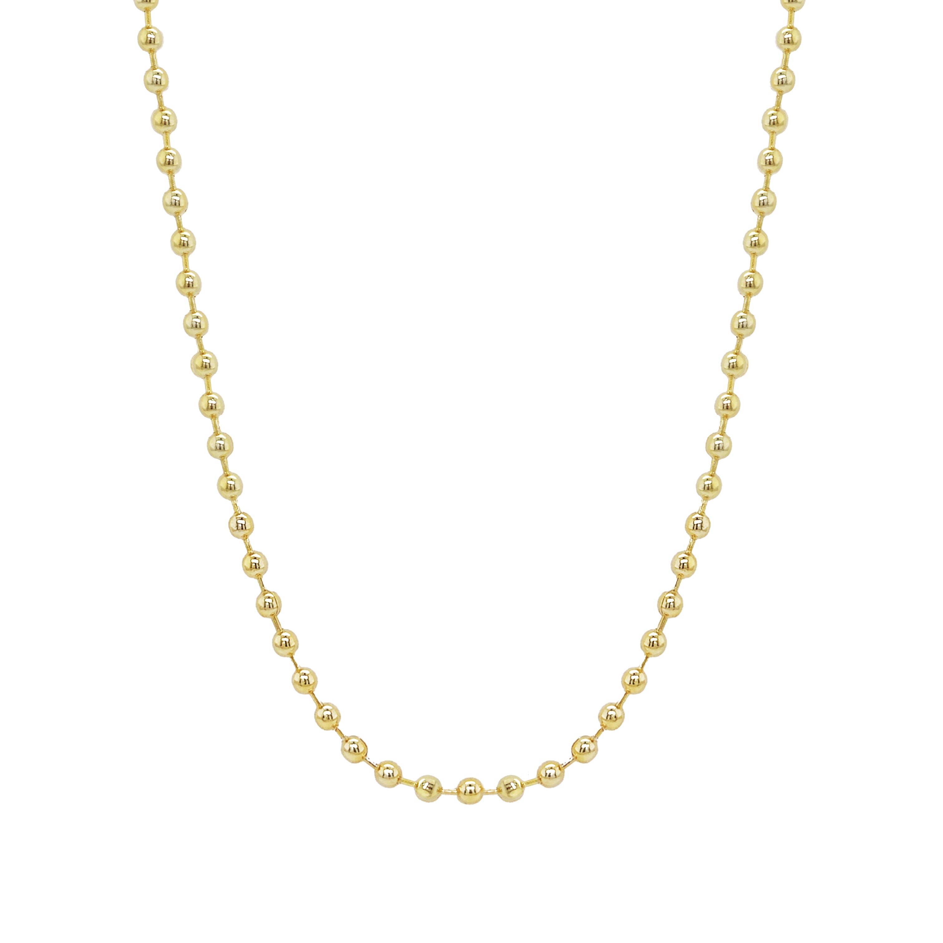 Toilet Chain Necklace&nbsp;

18K Yellow Gold Plated
25-27" Long