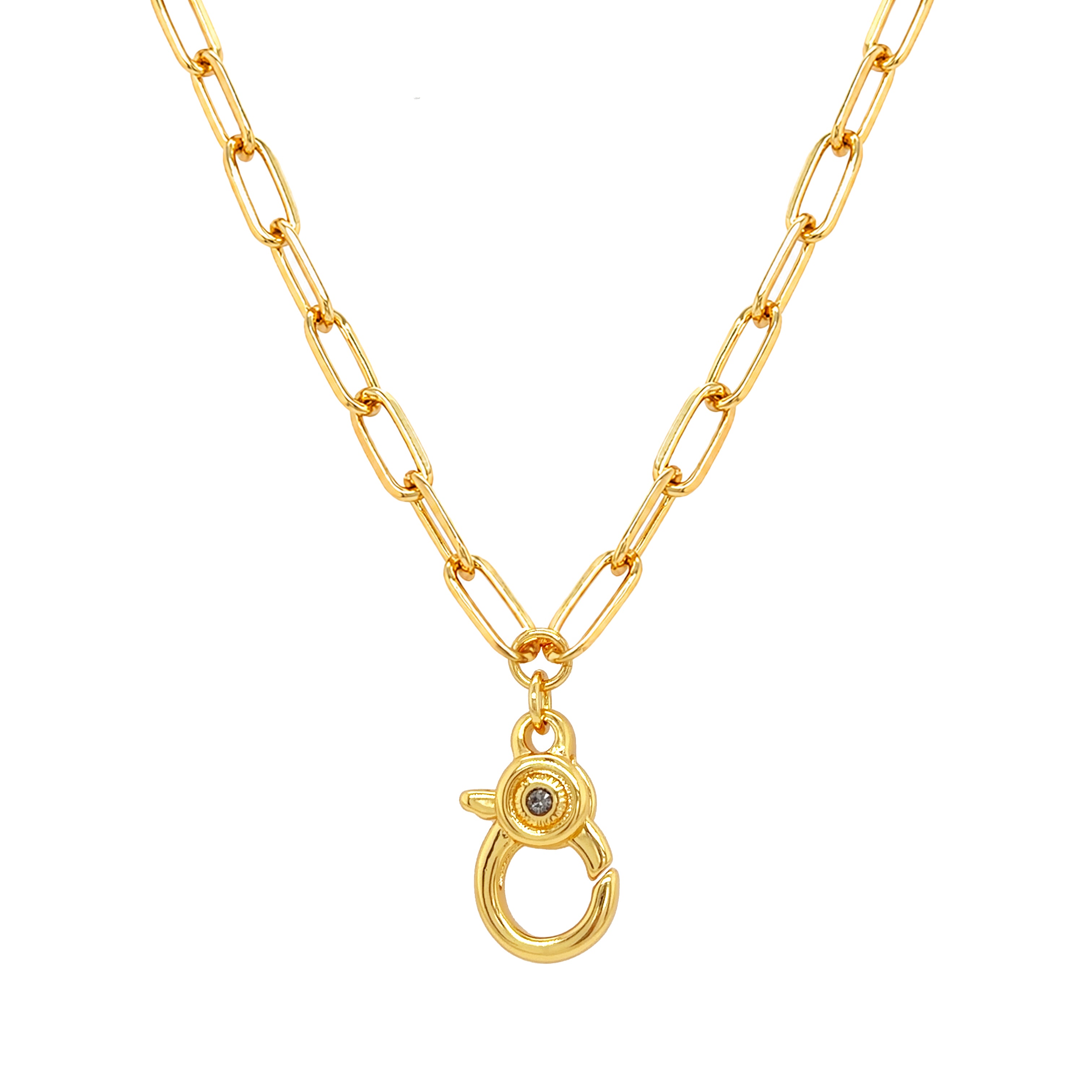 Clasp Link Chain Necklace
