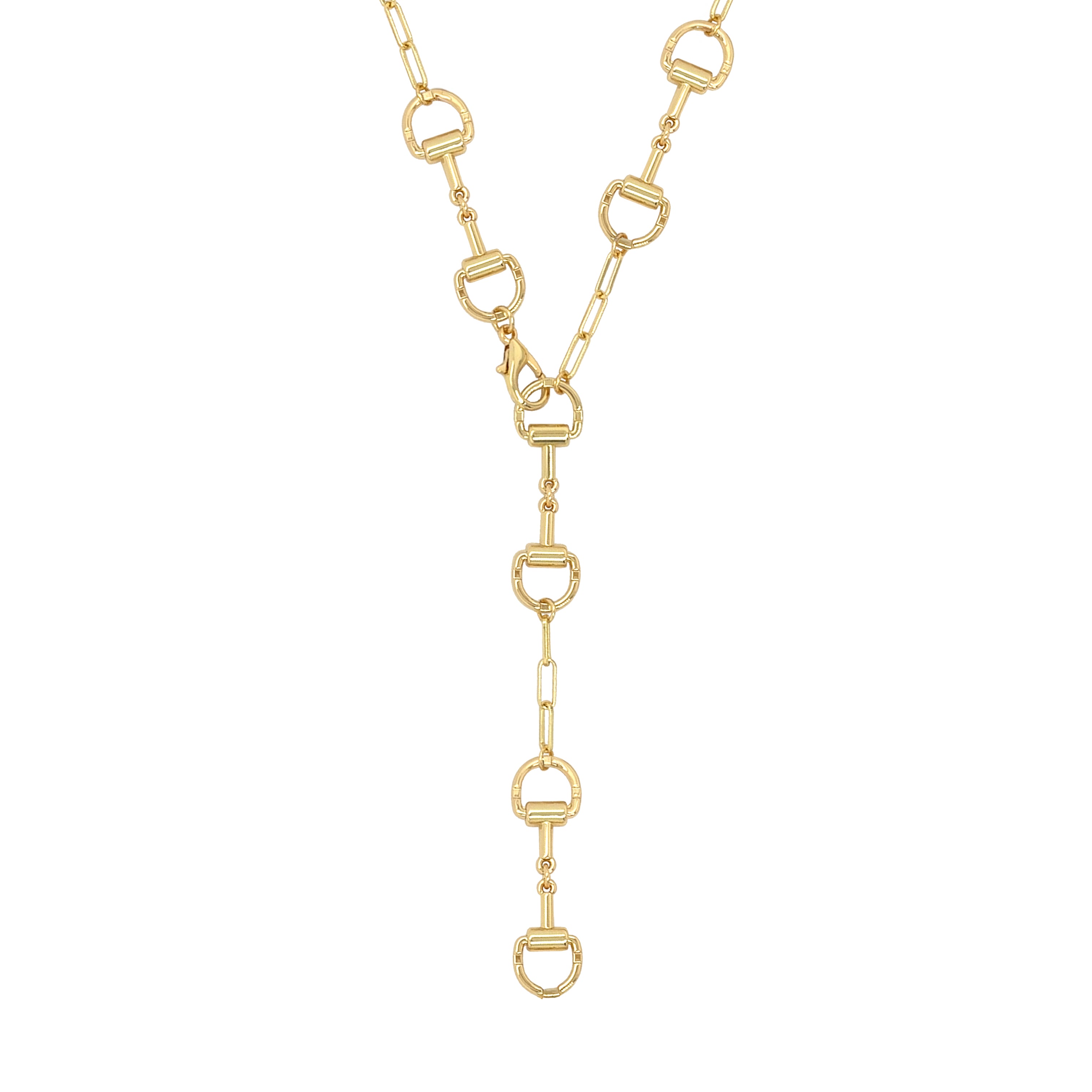Horsebit Chain Necklace