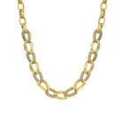 CZ Mixed Oval Link Chain Necklace

Yellow Gold Plated
Oval Links: 0.40" Wide
16-18" Adjustable Length

While supplies last. All Deals Of The Day sales are FINAL SALE.