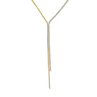 CZ Herringbone Lariat Necklace

Yellow Gold Plated
Lariat Drop: 4" Long
15-17" Adjustable Length

While supplies last. All Deals Of The Day sales are FINAL SALE.