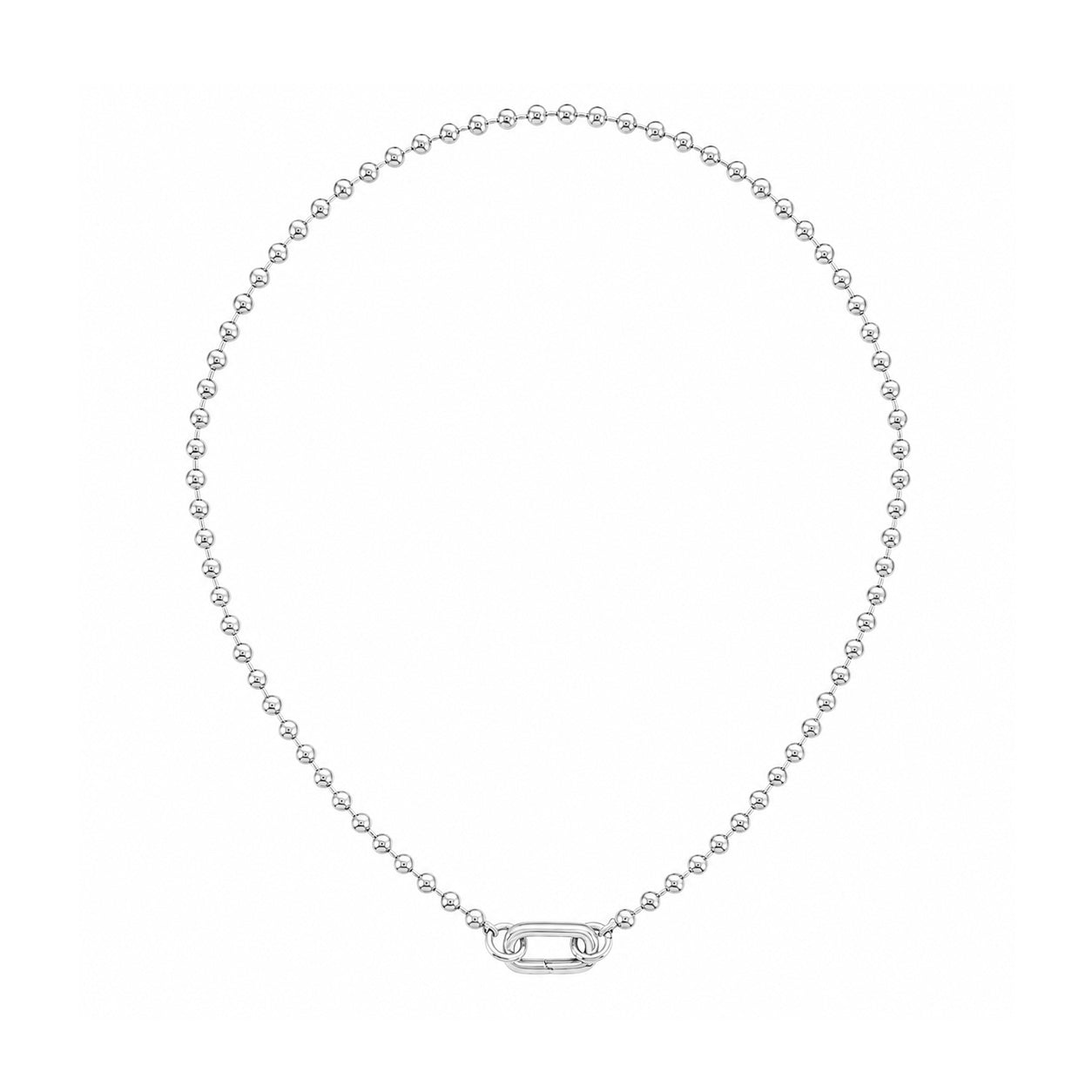 Ball Chain Clip Necklace