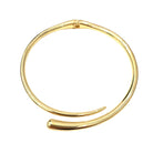 Open Cuff Choker Necklace

Make a bold statement with this Open Cuff Necklace, designed to wrap your neck in edgy, modern style. Its unique open design adds a twist to any outfit, perfect for those who dare to stand out. Lightweight and versatile, it’s the ultimate accessory to elevate your look with a playful edge.

Yellow Gold Plated
0.64" Wide