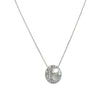 SALE Diamond Moon Necklace