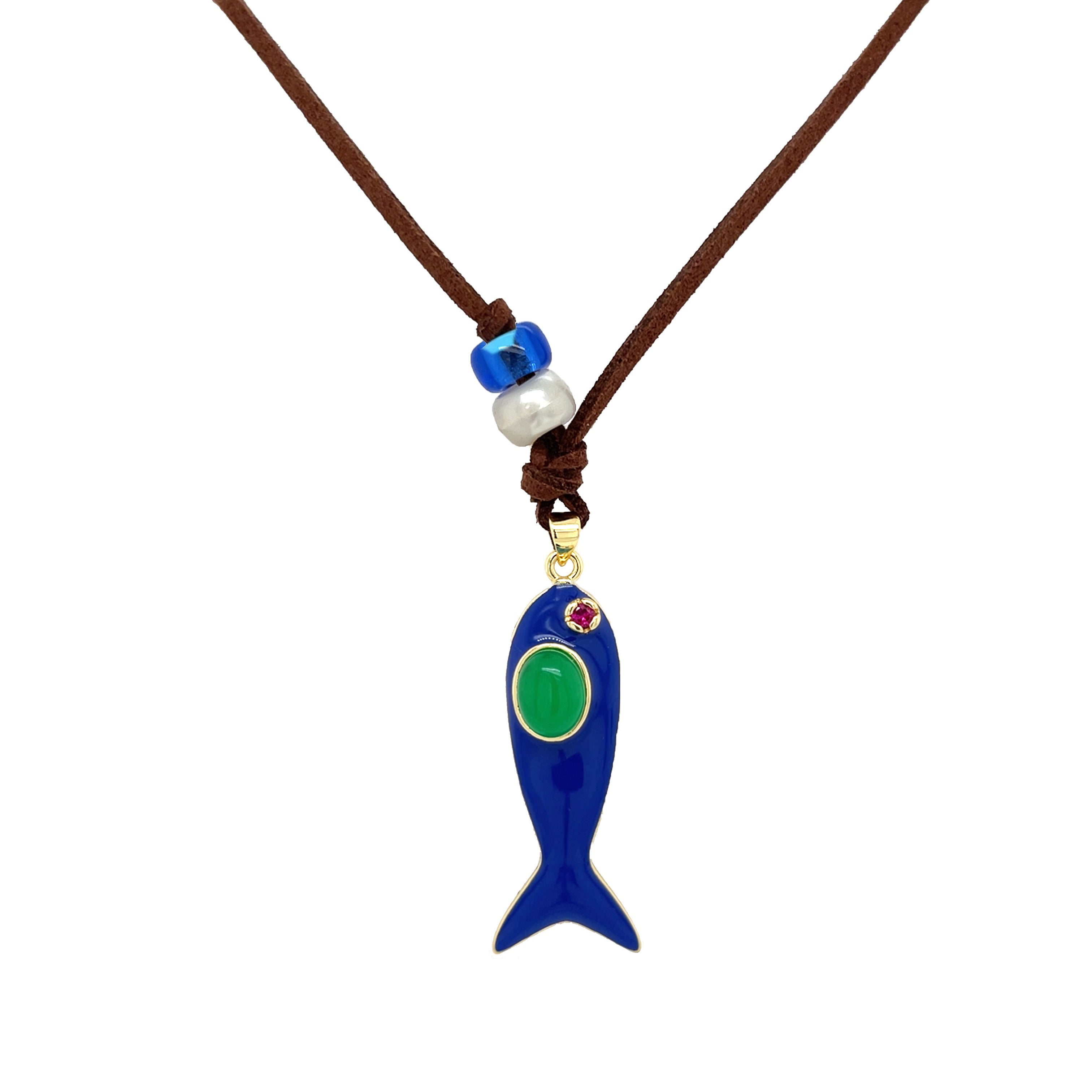 Fish Pendant Necklace
