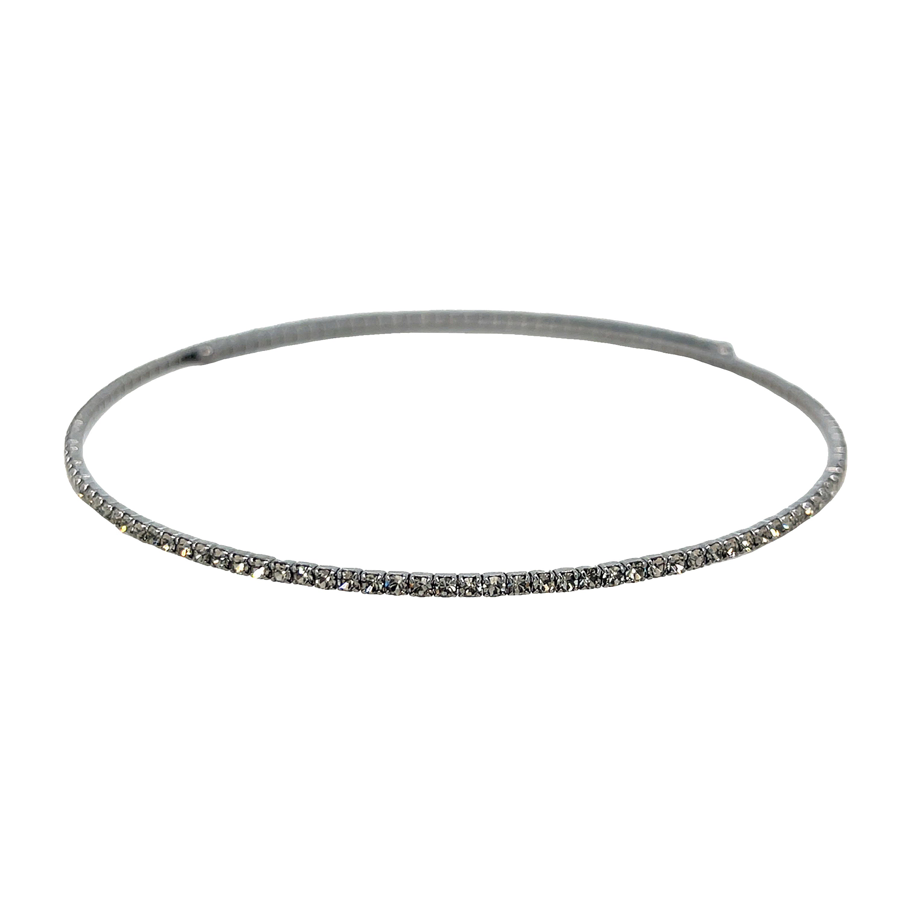 Oxidized CZ Flex Row Choker Necklace

Make a statement with our CZ Choker Necklace! The stunning oxidized metal paired with sparkling crystals adds a touch of edgy glamour to any outfit.&nbsp;

Oxidized Gold Plating

0.08" Thick