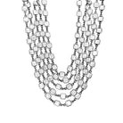 Square CZ Bezel 5-Row Necklace

Add a bold, vibrant touch to your look with our Square CZ Bezel 5-Row Necklace. Perfect for making a statement, this necklace will elevate your style game. Don't be afraid to stand out with this playful and eye-catching piece.

Oxidized Plating
16-18" Adjustable Length