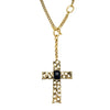 Pearl Cross Chain Necklace