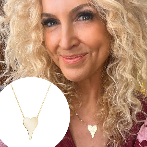 I Love You Mama Heart Necklace - Main Image