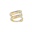 Diamond Three Stone Three Band Ring

14K Yellow Gold
0.51 Diamond Carat Weight
0.65" Long&nbsp;