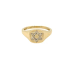 Diamond Star Of David Pinky Ring

Add a touch of elegance to your style with our Diamond Star Of David Pinky Ring. Made with sparkling diamonds, this ring features the iconic Star of David symbol. Show off your faith and elevate any outfit with this beautiful and meaningful piece. Perfect for everyday wear or as a special gift.

14K Yellow Gold

0.07 Diamond Carat Weight
0.31" Long

For additional sizes, first place your order then email us your size to &nbsp;websales@jennifermillerjewelry.com