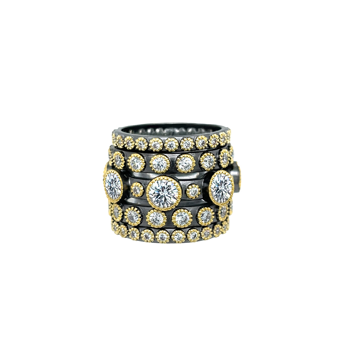 Five Band Ring Set – Jennifer Miller Jewelry