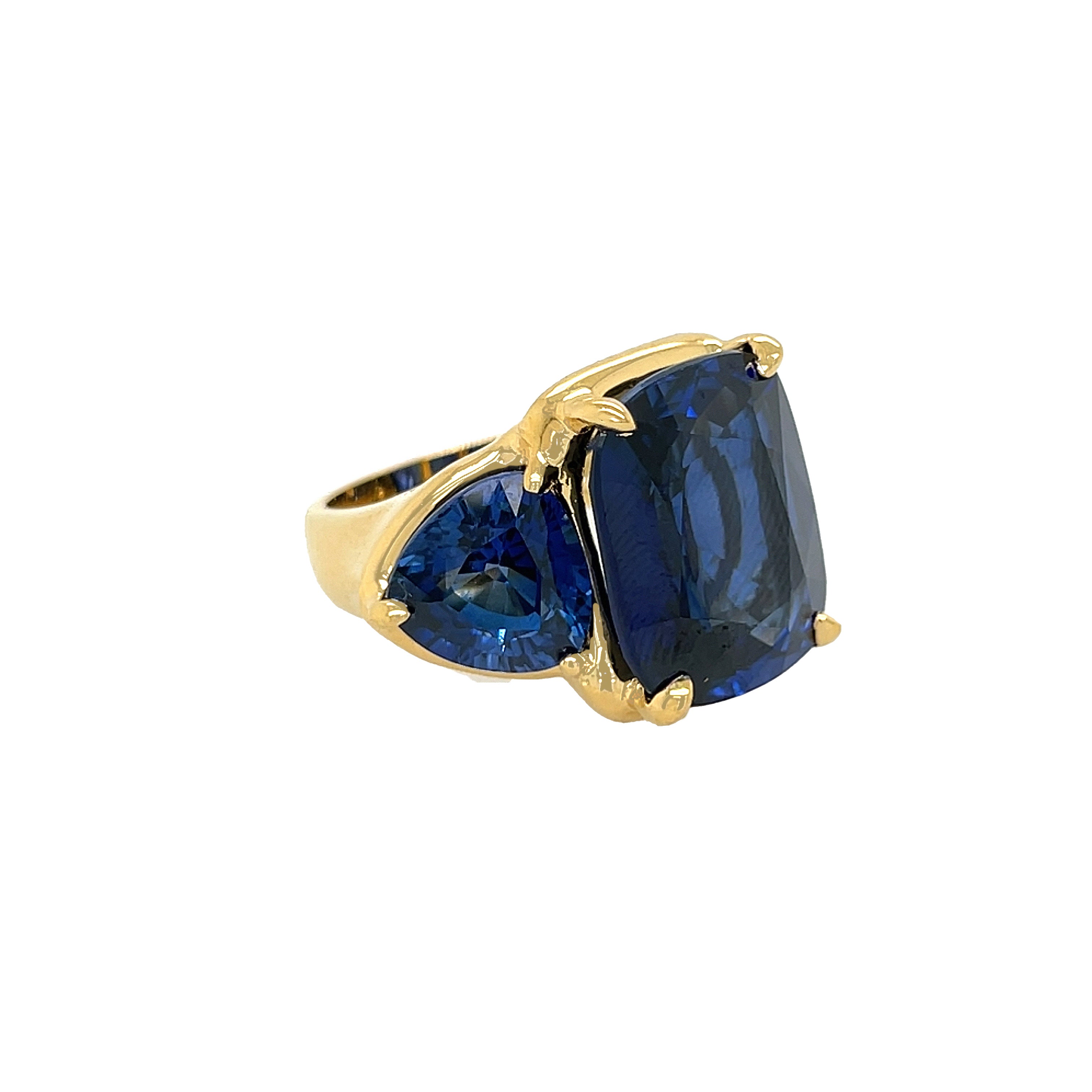 Faux Sapphire &amp; Tanzanite Ring 3 Stone Ring

The Faux Sapphire &amp; Tanzanite Ring adds a unique pop of color with its vibrant stones, creating a distinctive and elegant accessory for any outfit.

Yellow Gold Plated Over Silver
0.65" Width
