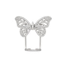 Dynamic Butterfly Ring

A sparkling butterfly that comes to life with every movement. This dazzling pave ring features articulated wings that gently flutter up and down as you bend your finger, creating a playful, eye-catching effect.

White Gold Plated
1" Long X 1.37" Wide
Cubic Zirconia
