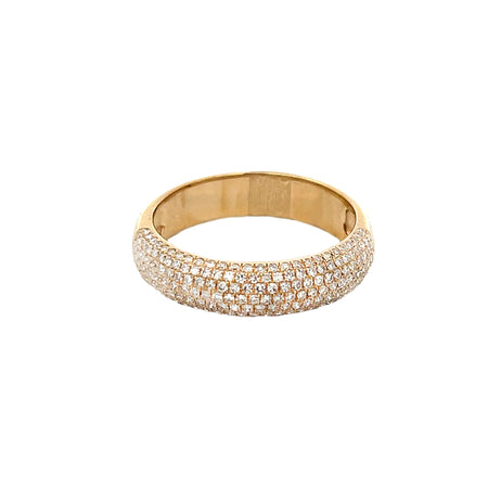 Pave Diamond Thick Band Ring

Indulge in pure luxury with our Diamond Thick Band Ring. The pave diamonds shimmer and sparkle on this minimal band ring, perfect for adding a touch of elegance to any outfit. This ring is a must-have for those with refined taste.

14K Yellow Gold
0.56 Diamond Carat Weight
0.19" Wide view 1