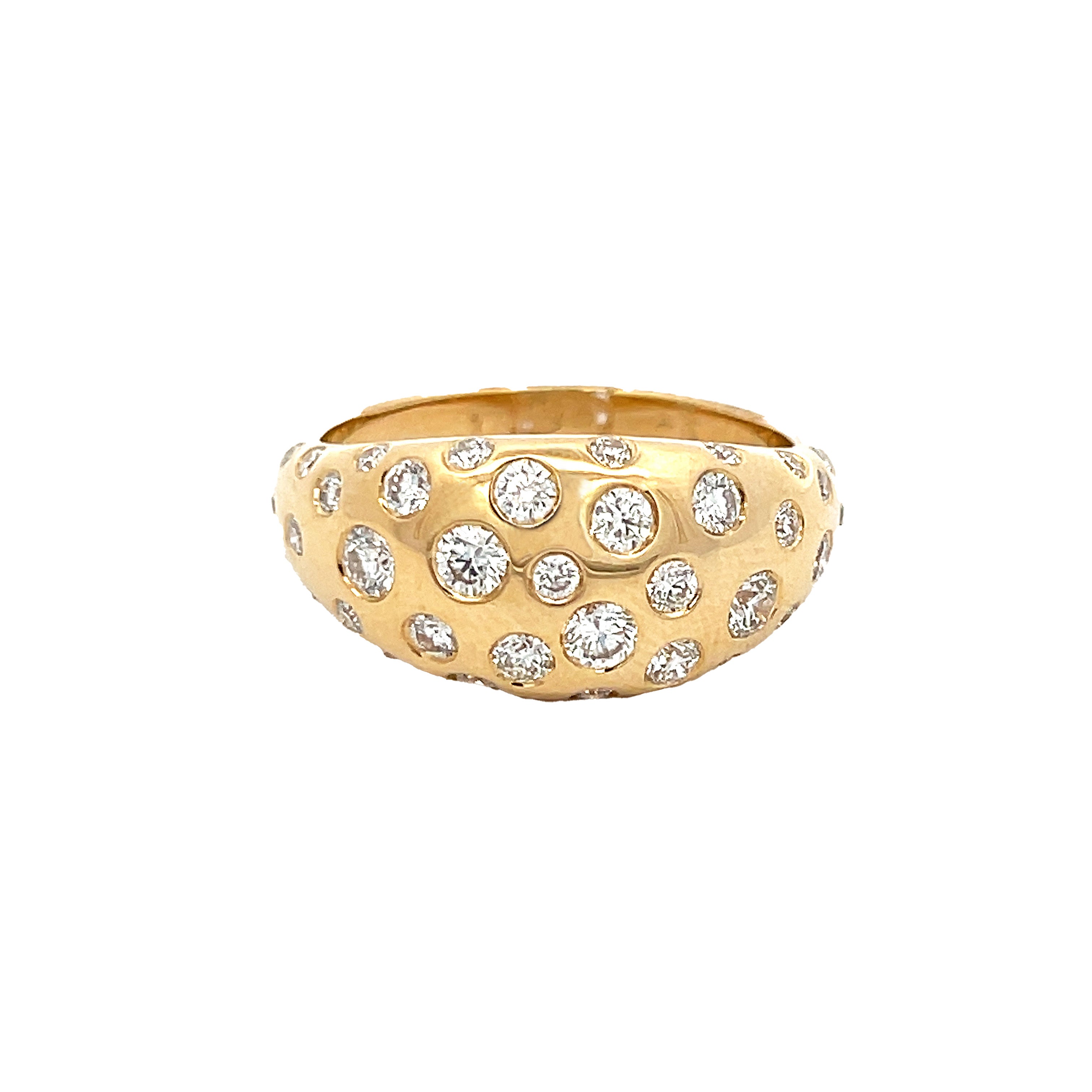 Diamond Dome Ring – Jennifer Miller Jewelry