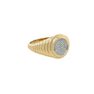 Pave Diamond Circle Ring

This stunning gold ring is finished with a round pavé center for the perfect touch of sparkle. Sophisticated, versatile, and made to elevate any look.

14K Yellow Gold
0.13 Diamond Carat Weight
0.46" Wide