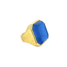 Blue Crystal Octagon Doublet Ring

Introducing the Blue Doublet Ring - a statement piece that will elevate any outfit. The vibrant blue gemstone will add a pop of color to your look, making it the perfect accessory for any occasion.

Yellow Gold Plated
0.95" Wide
Blue Crystal Over Mother Of Pearl