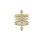 Wide Diamond Multi Row Ring

14K Yellow Gold
1.15 Diamond Carat Weight