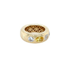5 Stone Dome Band Ring

This elegant gold ring features 5 sparkling stones, adding just the right amount of brilliance. Its refined design offers versatility and sophistication, effortlessly enhancing any ring stack.

14K Yellow Gold
White Stones: 0.65 Carats
Yellow CZ: 1 Carat
0.35" Wide
0.20" Thick