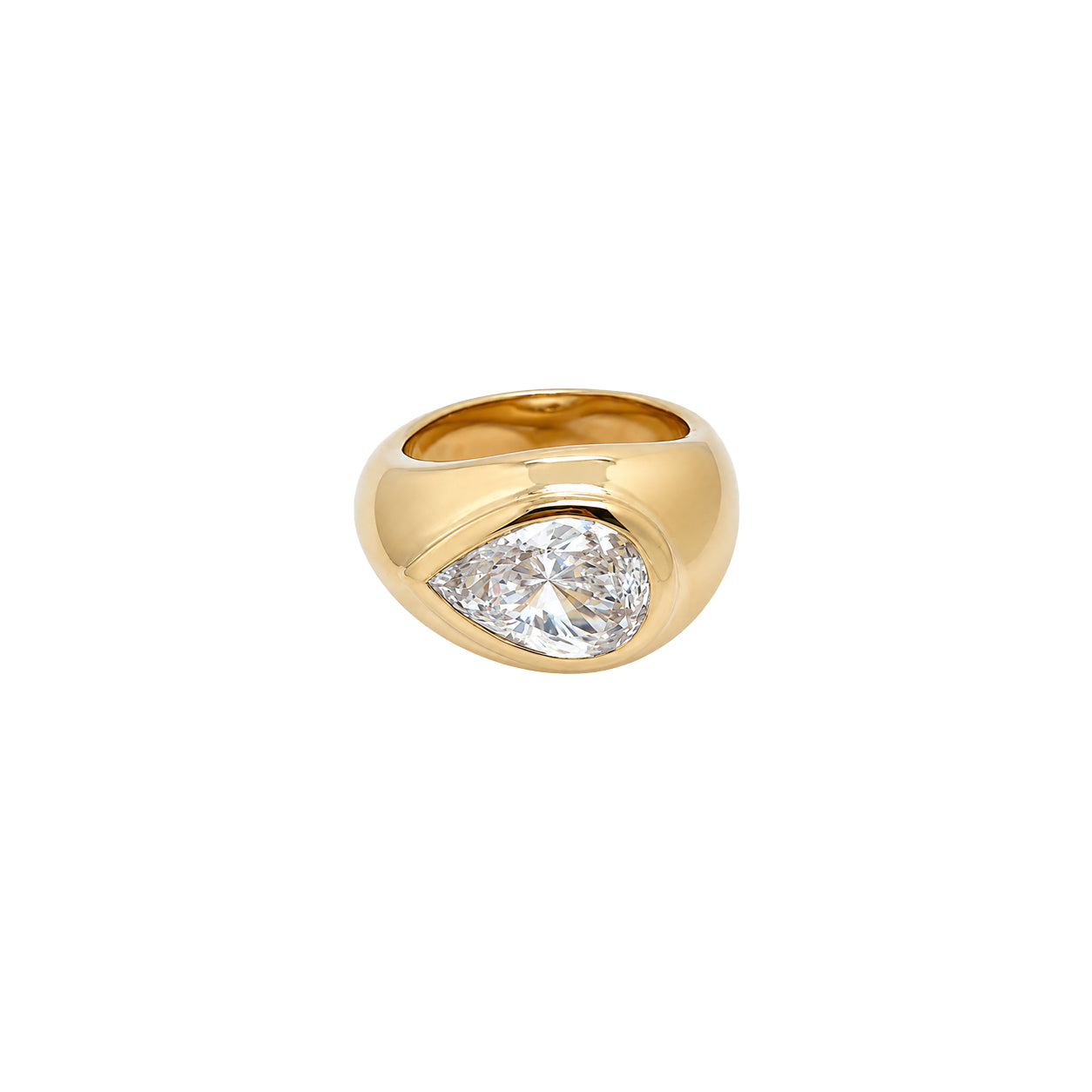 Chunky Pear Bezel Gypsy Ring

Introducing our Pear Bezel Ring, a gypsy-style treasure handcrafted by Jennifer Miller. Featuring an elegant pear-shaped bezel setting, this unique piece adds a sophisticated touch to any look. A timeless statement ring designed to bring effortless luxury to any occasion.

14K Yellow Gold
Cubic Zirconia Stone