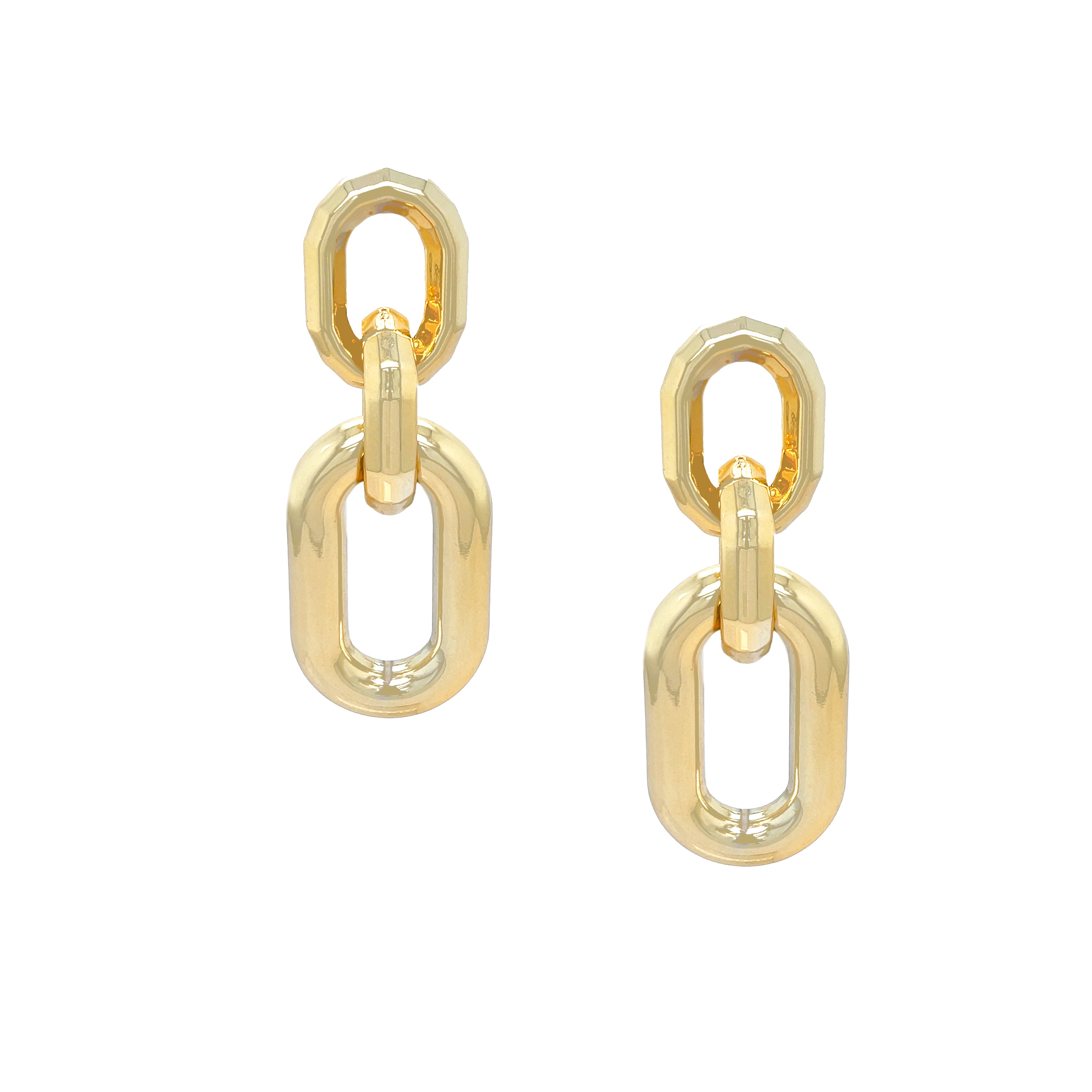 Oval Link Pierced Earrings

These minimal oval link earrings offer a classic, timeless design that complements any outfit. Their simple elegance makes them perfect for everyday wear or special occasions. Crafted for lasting style and comfort.

2.65" Long x 0.94" Wide