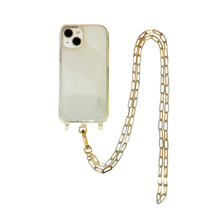 Chain Link Phone Strap with Sticky Phone Insert  Fits most phones view 1