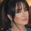 Faux Emerald & Faux Pave Diamonds Oval Hoop Pierced Earrings  Oxidized Gold Plated Over Silver 2.0" Long X 1.5" Wide As worn by Kyle Richards     