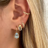 Diamond Chain Cuff Earring