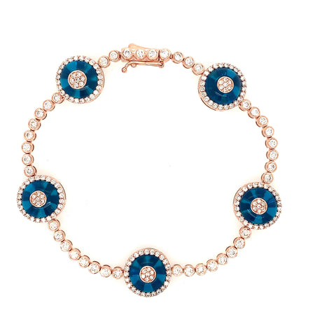 Rainbow Bead Bracelet – Jennifer Miller Jewelry