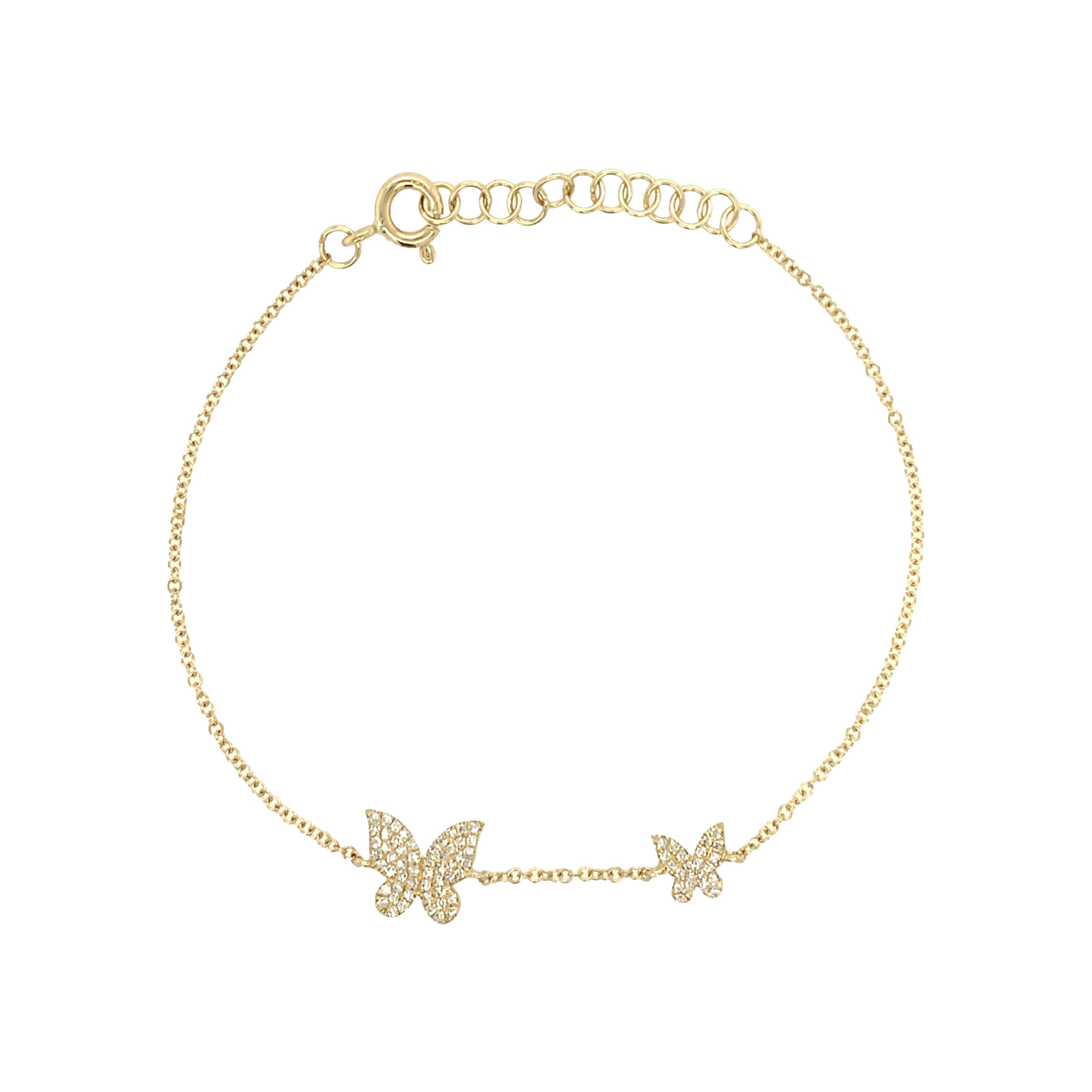 Diamond Butterfly Bracelet – Jennifer Miller Jewelry