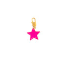 pink star charm