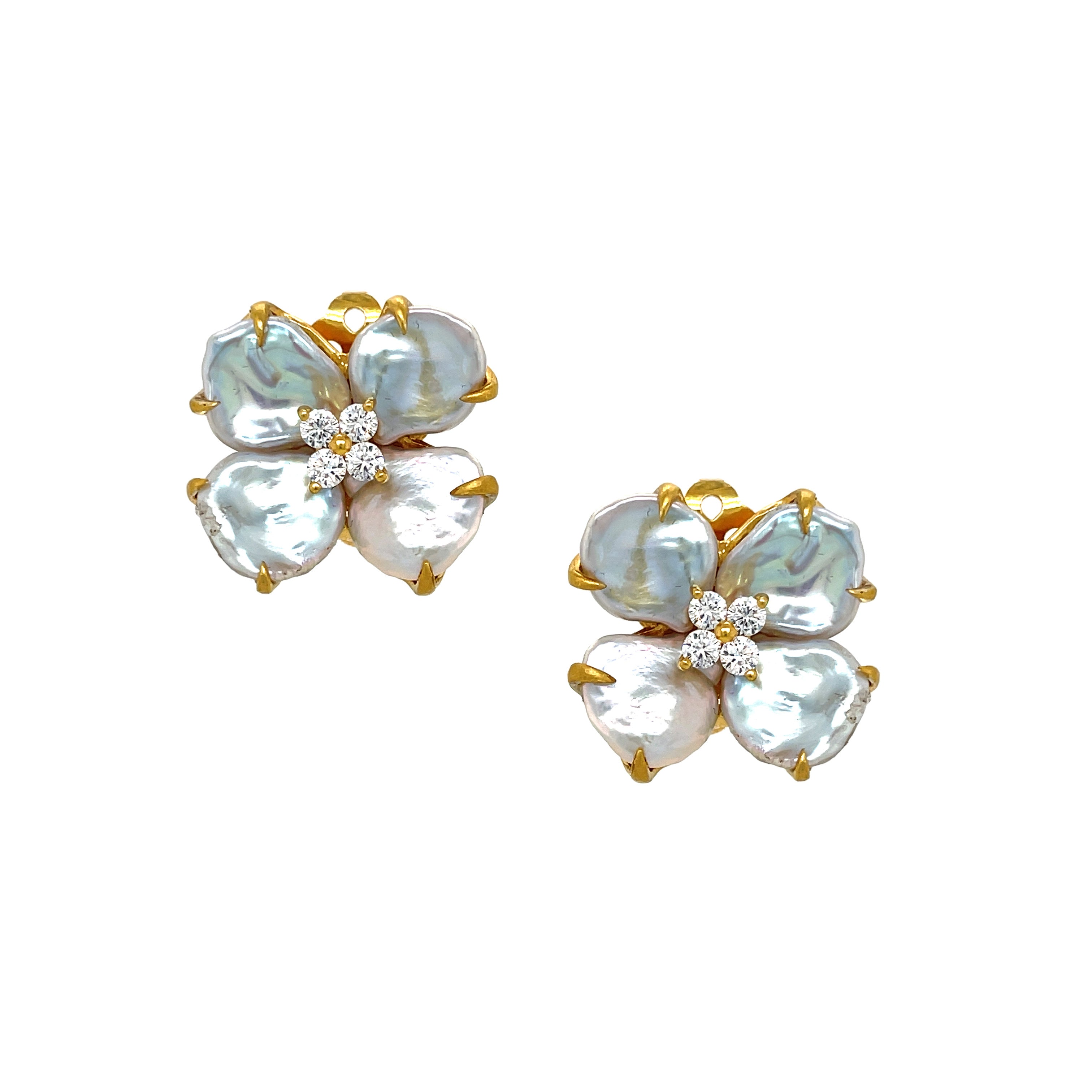 Pear Clip On Earrings – Jennifer Miller Jewelry