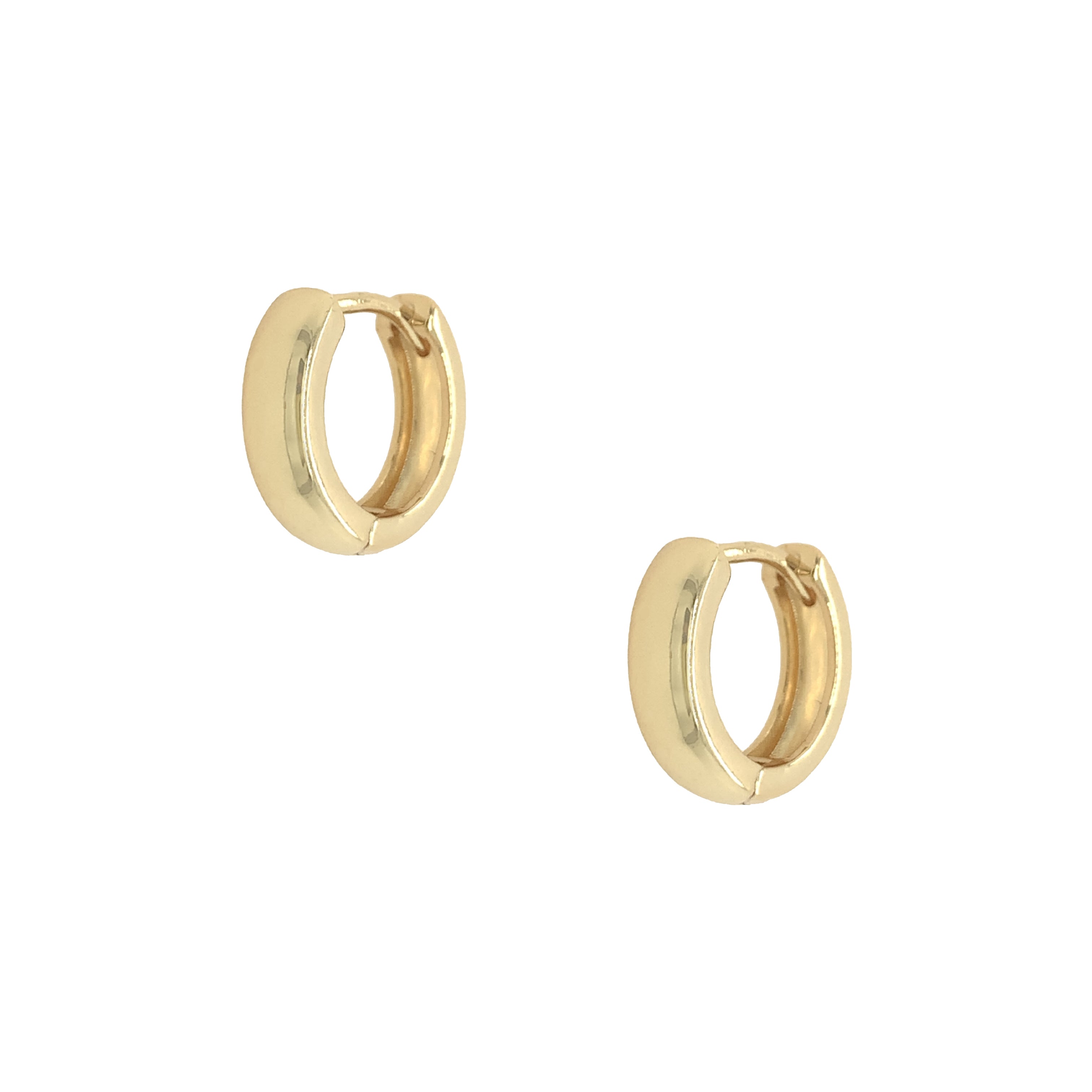 Chunky Huggie Earrings – Jennifer Miller Jewelry