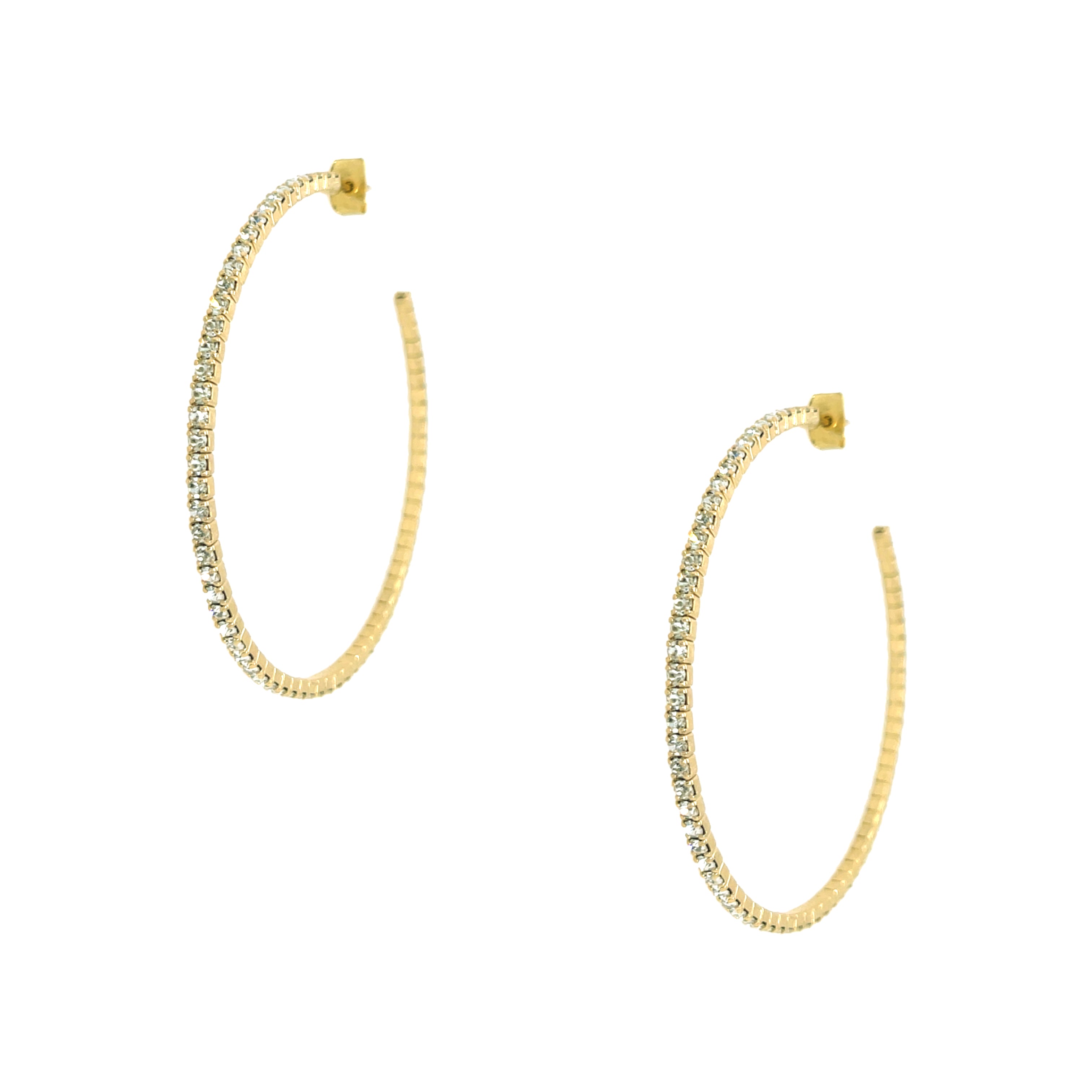 Bamboo Hoop Earrings - Medium – Matthews Jewellers