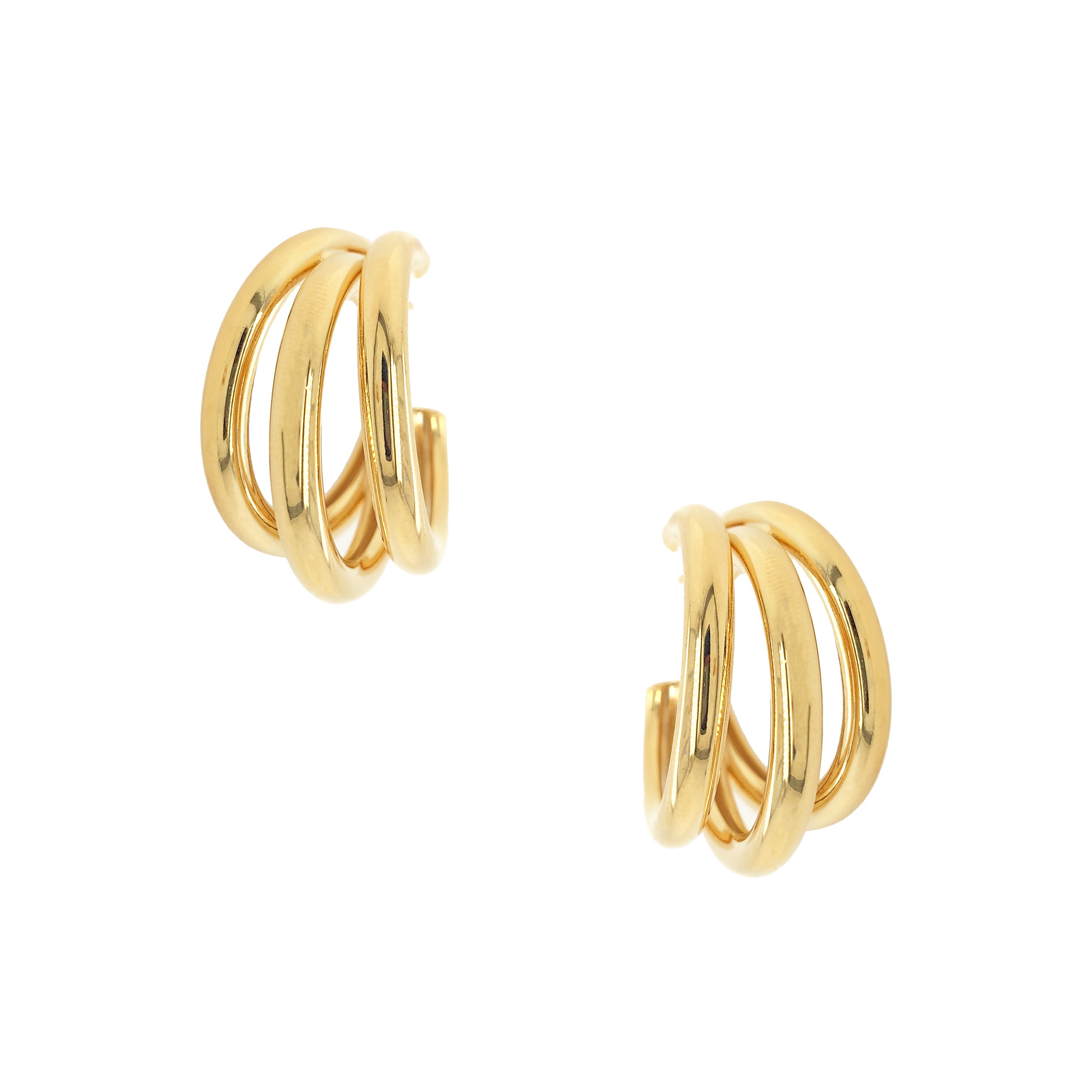 Triple Hoop Earrings – Jennifer Miller Jewelry