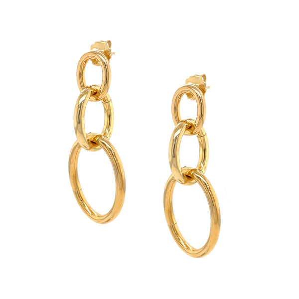 Oval Link Earrings – Jennifer Miller Jewelry